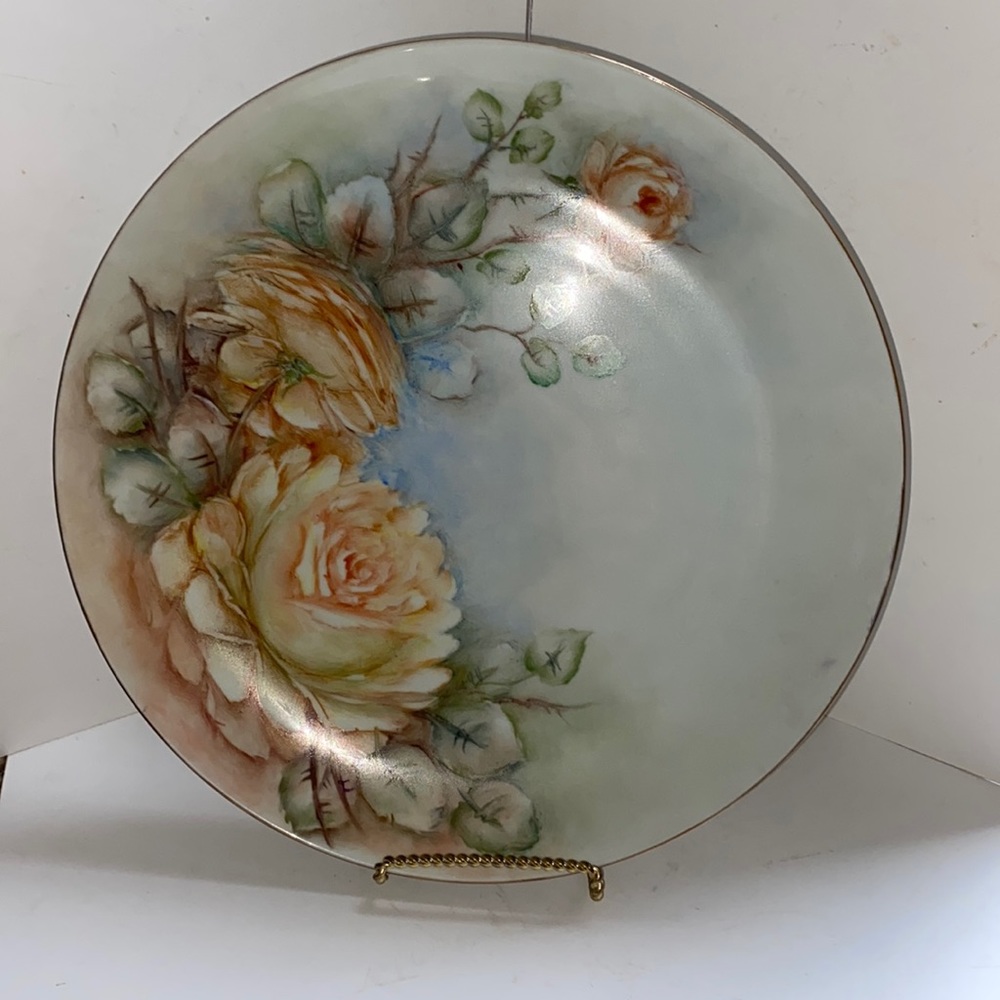 Vintage Hand Painted Dorothy Fleming porcelain dish